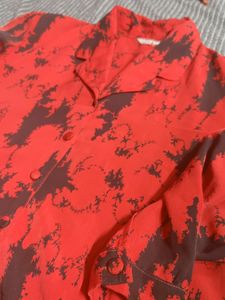 Red And Black Shirt