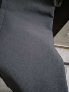 Grey Bootcut Pants
