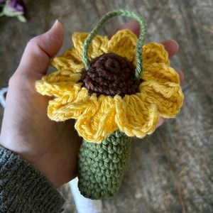 Crochet Lip Balm Pouch Bag Charm