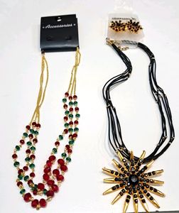 New Pack Of 2 Necklace Set @99/-