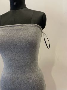 Silver Bodycon Dress XS-S