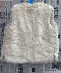 K-pop Inspired Faux Fur Vest