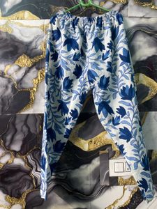 Floral Blue Kurta Set For Women