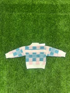 Patterned Knit Cardigan