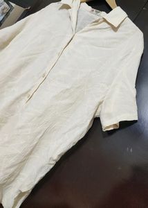 Cream Top Like Shirt For Girl &amp; Woman 46 Bust