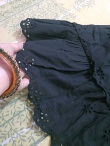 Black skirt for baby girl