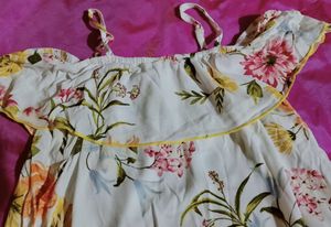 Natilene Kids Multicolor Floral Print Top👚