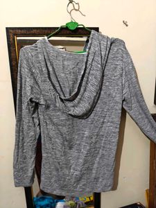 Grey Stylish Hoodie