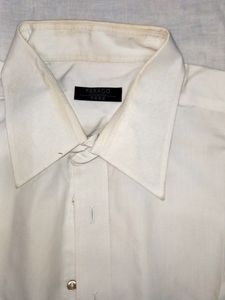 FARAGO White Formal Shirt For MEN