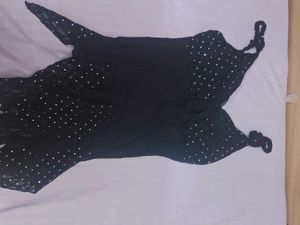 Y2k Glitter Mesh Top
