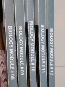 Allen Biology Books (8-12)