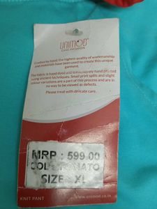 Blue Knit Pants Or Lounge new  With Tag