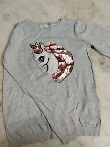 Cute Unicorn Graphic Top