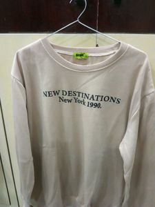 Beige &#39;New Destinations&#39; Sweatshirt