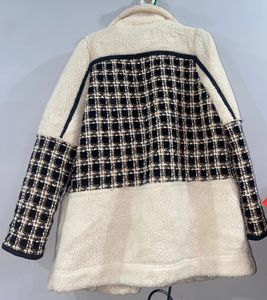 Loose  Collar Button Faux Fur Coat