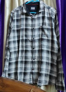 Bare Denim Checkered Shirt