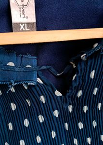Beautiful Polka Dot Blue Dress