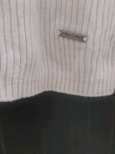 American Eagle Ribbed Long Sleeve Top