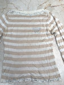 Striped Long Sleeve Top