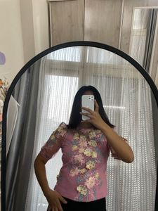 Floral Embroidered Top