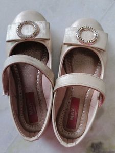 Cute Gold Toddler Shoes
