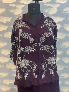 Elegant Embroidered Top