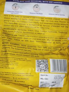 Sanfe Hair Removal Wax Powder
