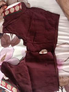 New Coffee Color Saree