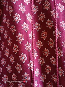 Full, Ballon Sleeves Printed Top (XS / S - Size)