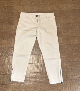 White Cotton Jeans