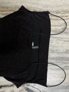 H&amp;M GLITTERY/SHIMMER BODYCOM DRESS