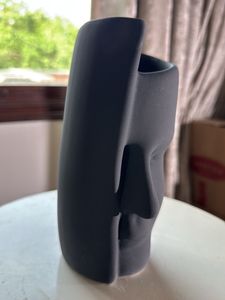 Black Ceramic Vase Multipurpose
