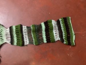 Y2k Crocheted Distressed Shrug