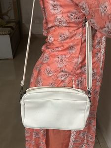 Trendy White Bag