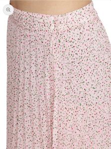 Pleated Midi Skirt