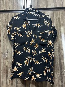 Black Printed Shirt