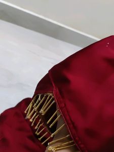 Excellent Stone Work Saree With Blouse