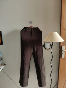 Striped Brown Trousers