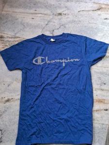 Champion Blue Graphic Tee