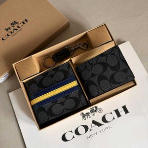 Coach Boxed 3-in-1 Wallet Gift Set in signature wi