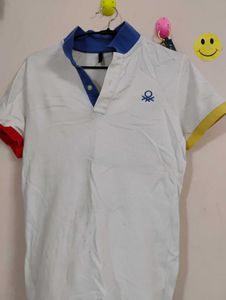 Ucb White Polo Tshirt