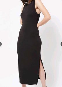 Chic Black Midi Dress