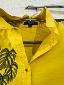 Mustard Stylish Kurti