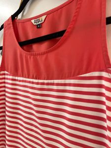 People  Brand Striped A-Line Dress