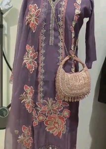 Beautiful Partywear 3 Piece Suit