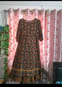 Beautiful Katdana Work Anarkali Kurti