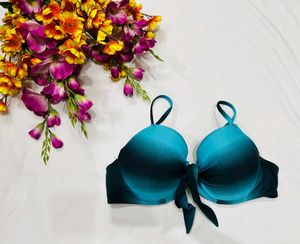 🇳🇿💫🎀Teal Bow-tie Bra