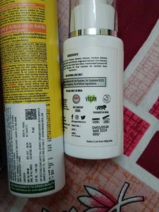 Face Moisturizer, Sunscreen &amp; Underarm Roll On