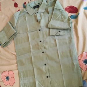 Stylish Green and grey  shirts combo