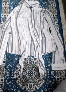 Striped Button-Down Shirt